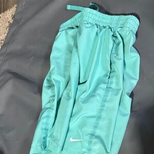 Nike Kids Turquoise Athletic Shorts